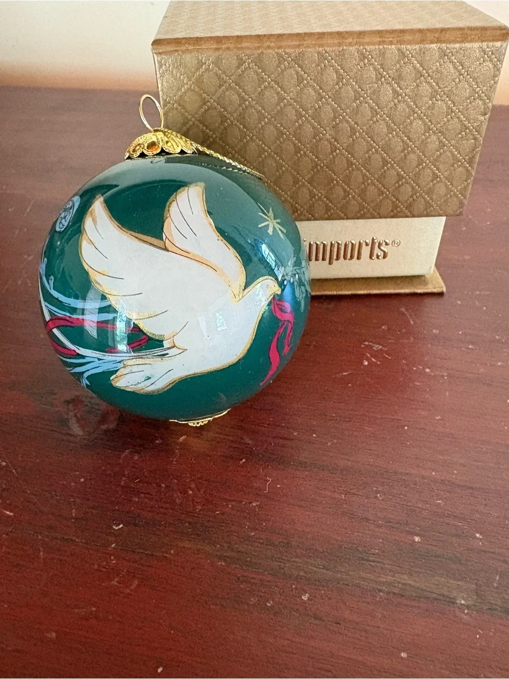 Pier 1 Le Bien 2021 Peace Dove Ornament with box
